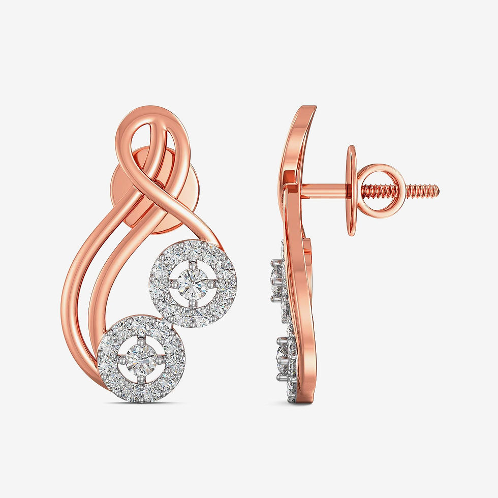 Rhythmic Diamond Earrings