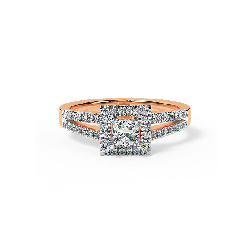 Classic Princess Cut Diamond Ring