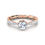 Thumbnail: Slim Solitaire Diamond Ring