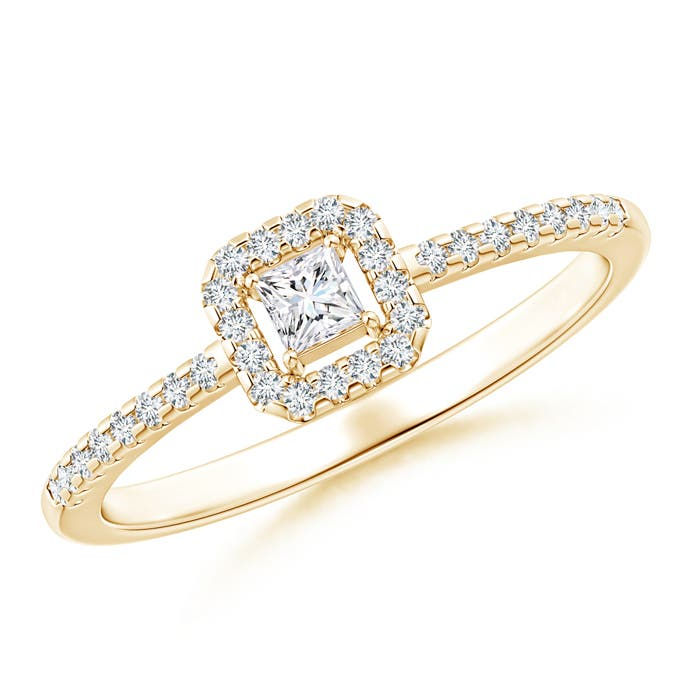 Classic Princess Cut Diamond Ring