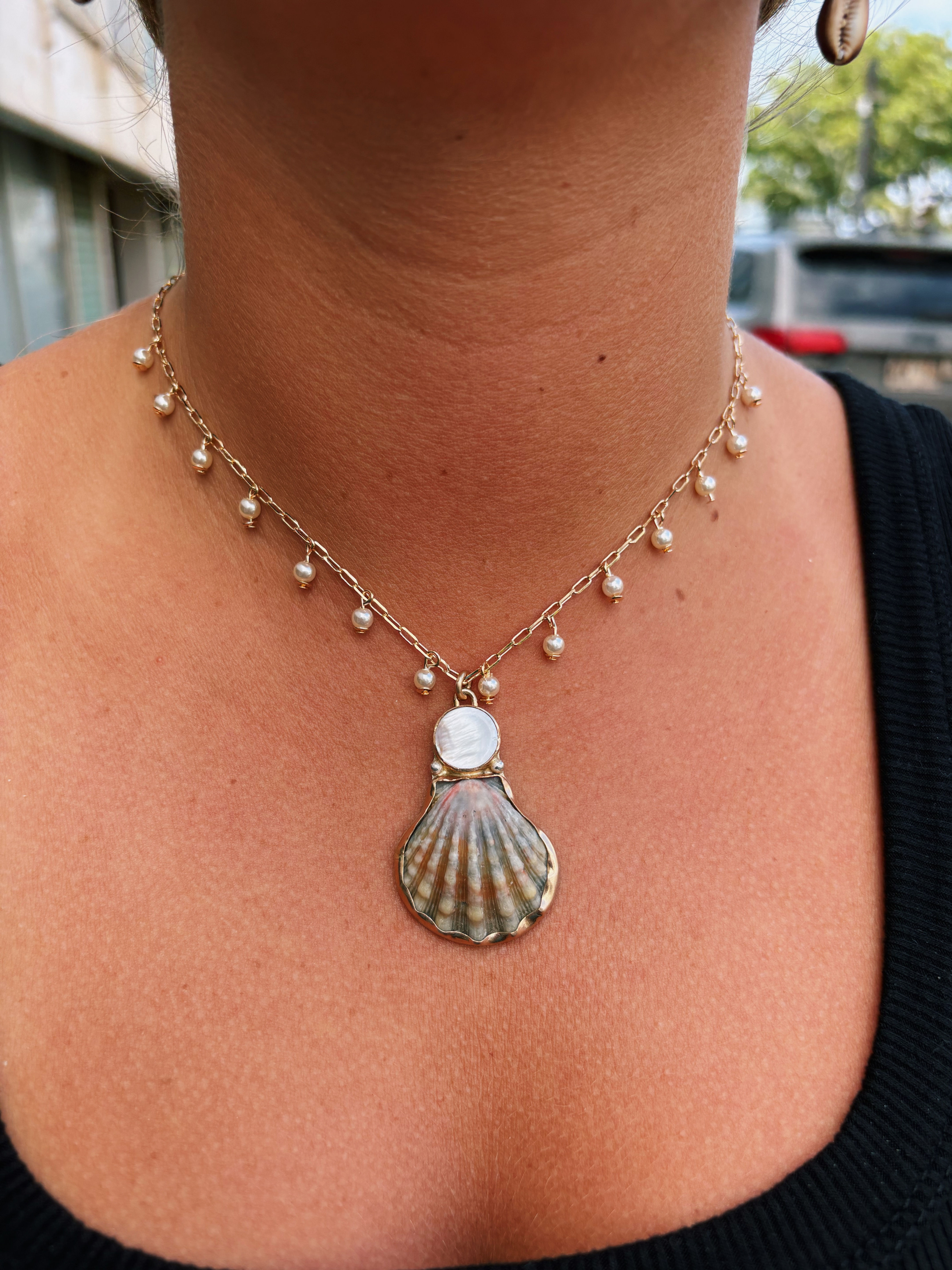 Gold filled pearl CHAIN ONLY