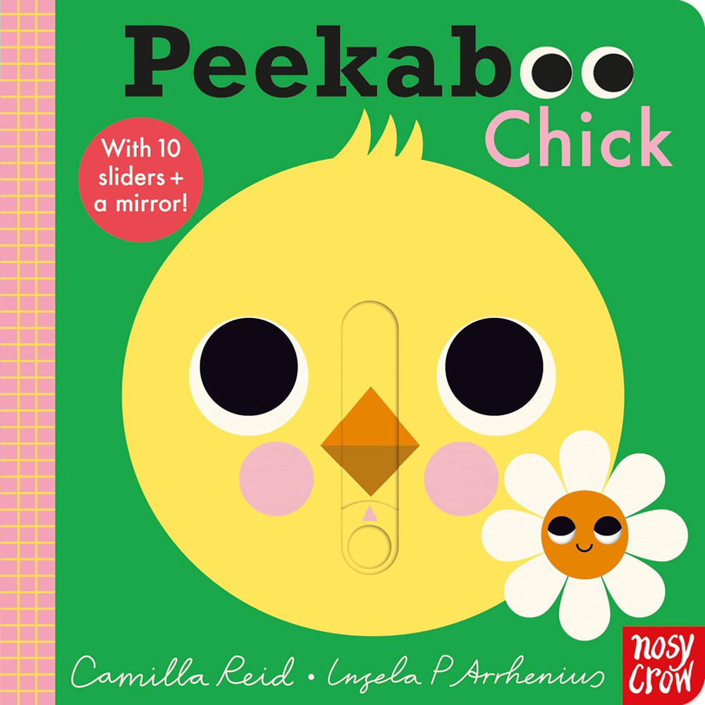 ספר הזזה מי מציץ אפרוח Peekaboo  Chick