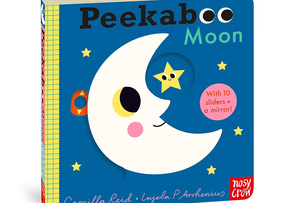 תמונה ממוזערת: ספר הזזה מי מציץ ירח Peekaboo Moon