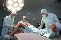 Sala partos militar-locación