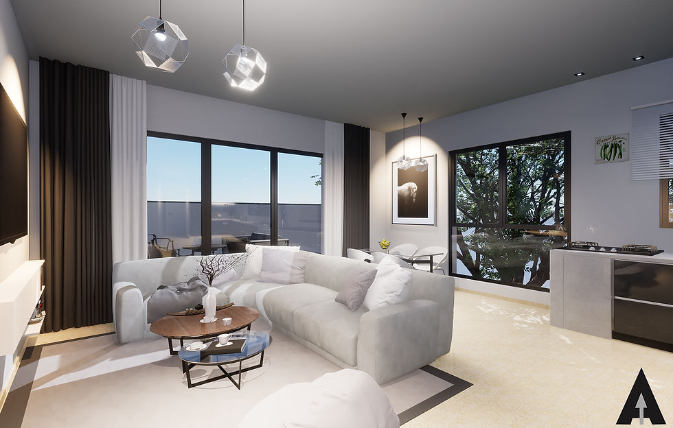 הדמיית סלון