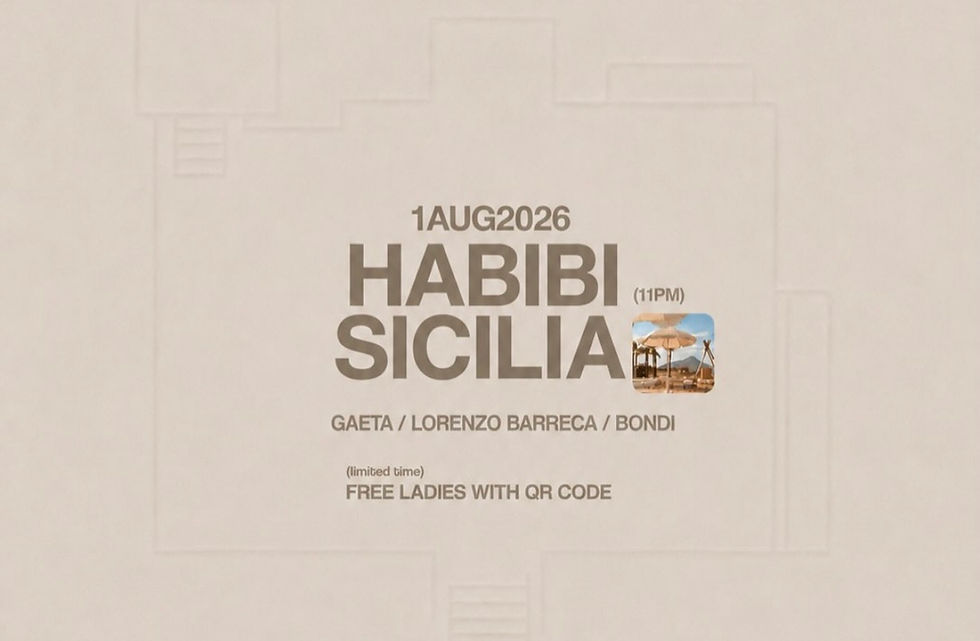 PASS VENERDI ANFITEATRO SABATO HABIBI