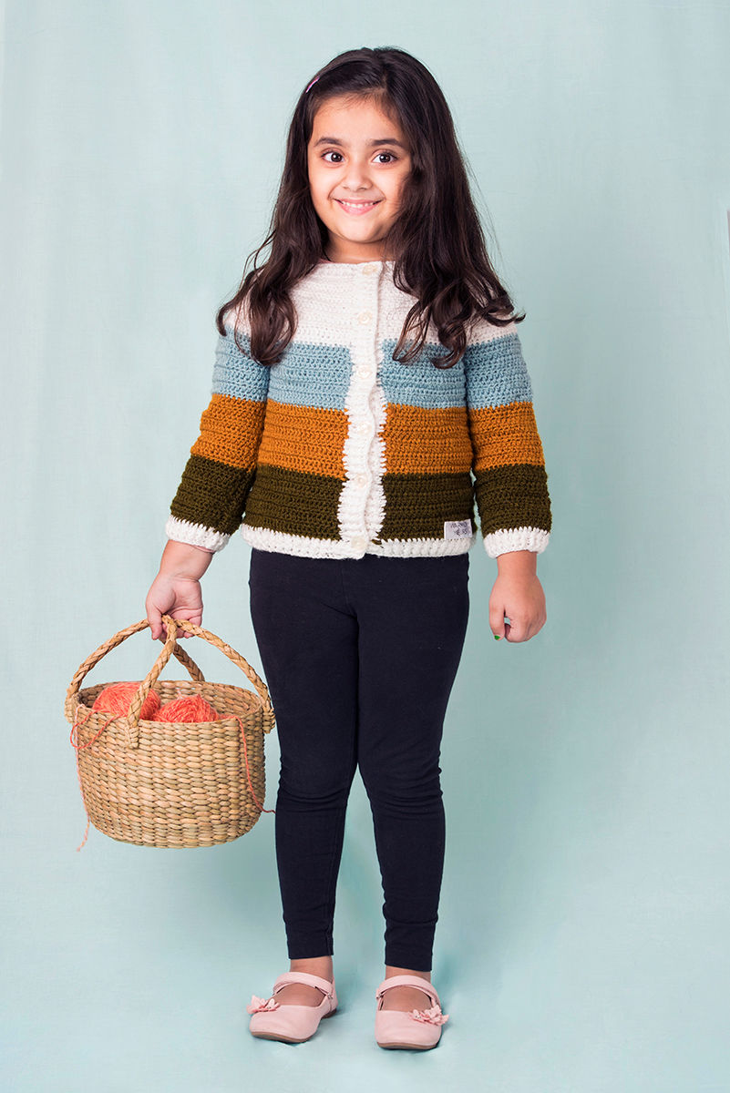 Thumbnail: Desert Mirage Crochet Cardigan Sweater
