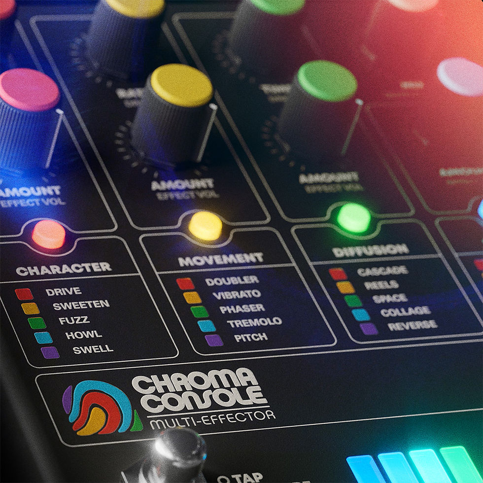 CHROMA CONSOLE Matte Black Colorway | Hologram Electronics Store