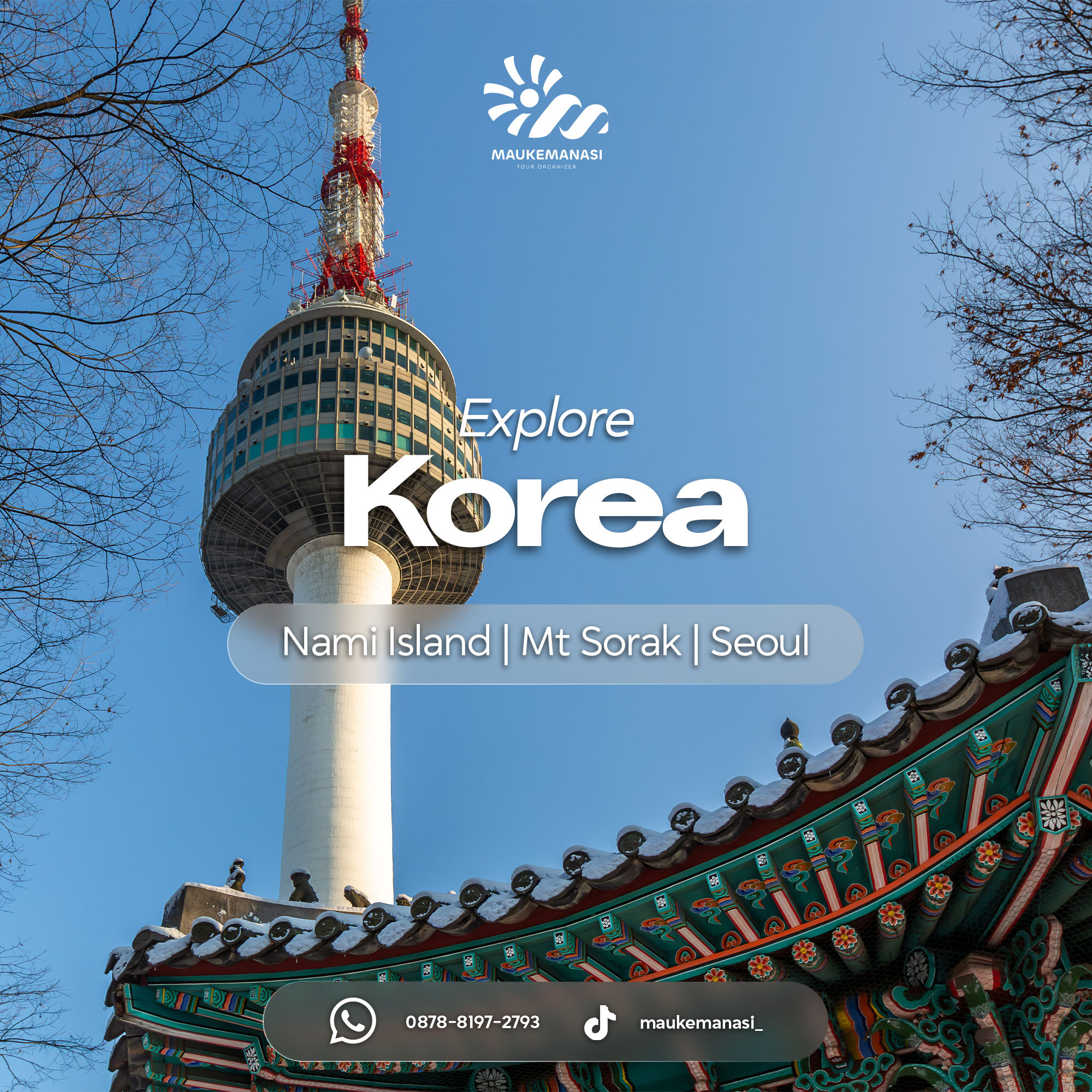 Korea (Nami Island - Mt. Sorok - Seoul)