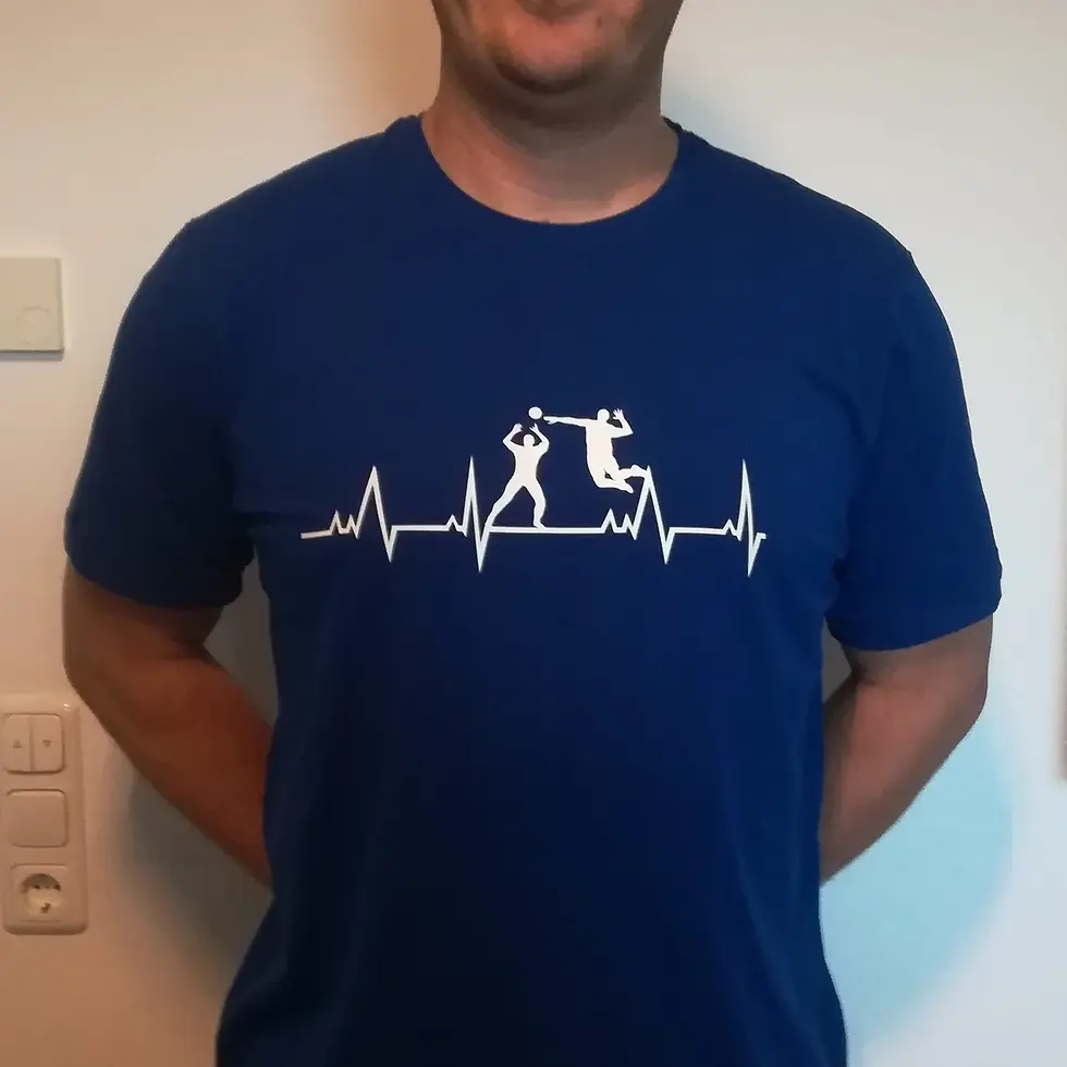 Miniaturbild: Herzschlag Volleyball - Laser- und Plotterdatei