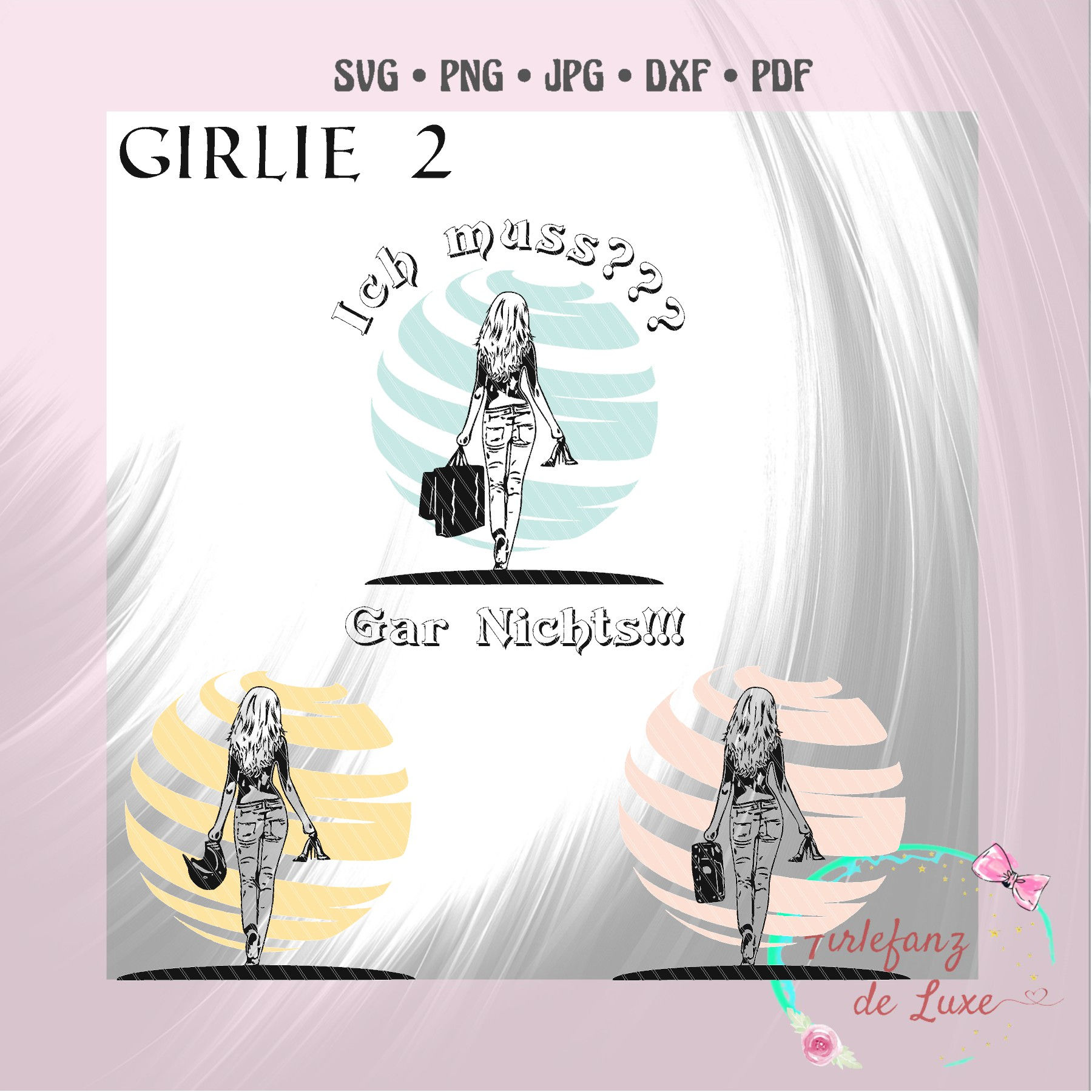 Girlie2 - Laser- und Plotterdatei