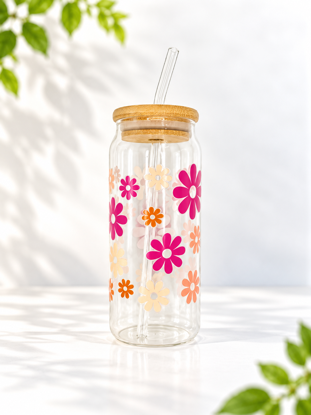 Daisy Days Glass Tumbler