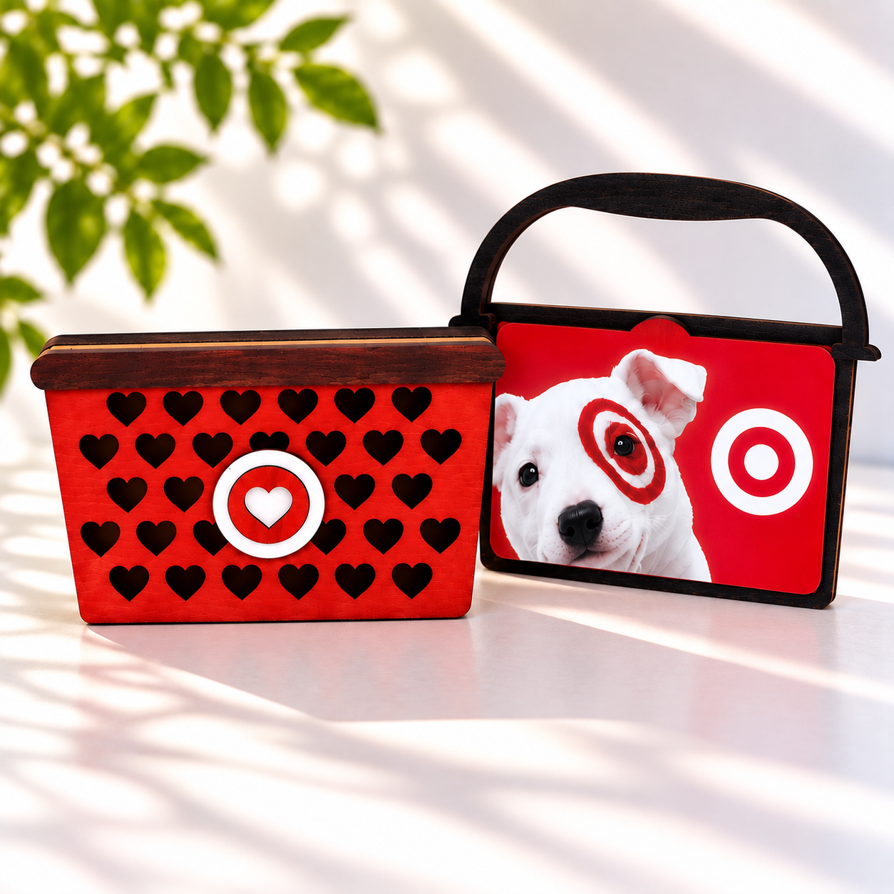 Target-Inspired Gift Card Basket Holder