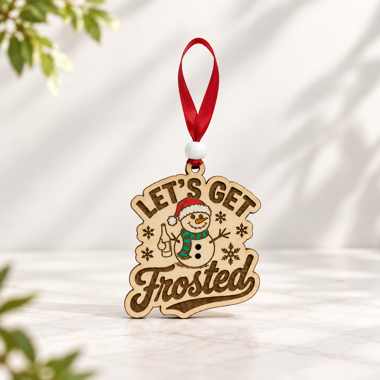 Let's Get Frosted Ornament