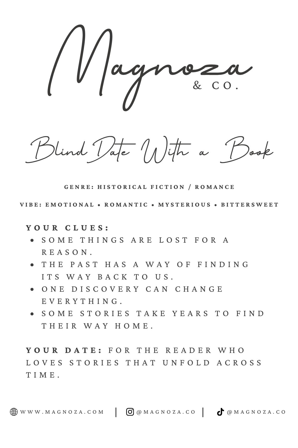 What Was Lost - Blind Date #005