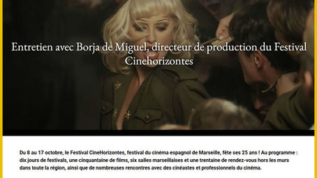 "Séances Spéciales" : Entretien avec Borja de Miguel, directeur de production du Festival Cinehorizontes
