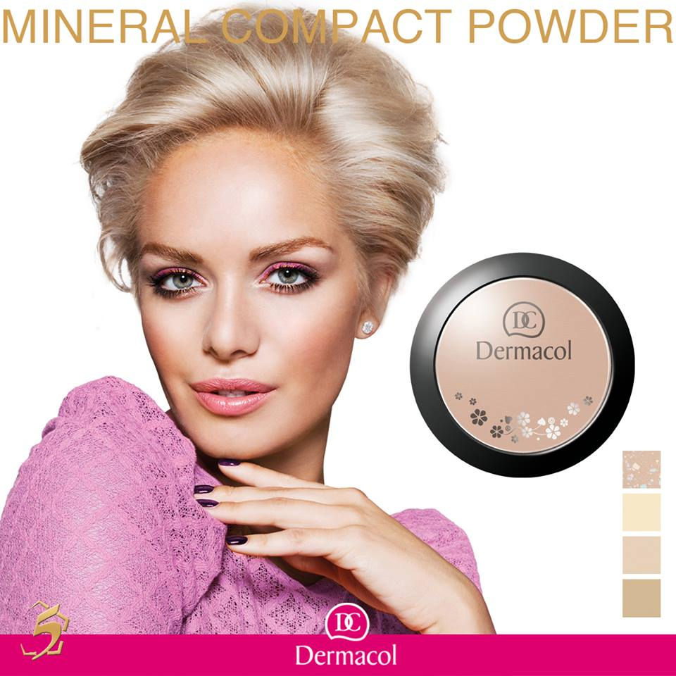 Miniatura: Polvo Dermacol mineral compact powder tonos disponibles # 1y 2