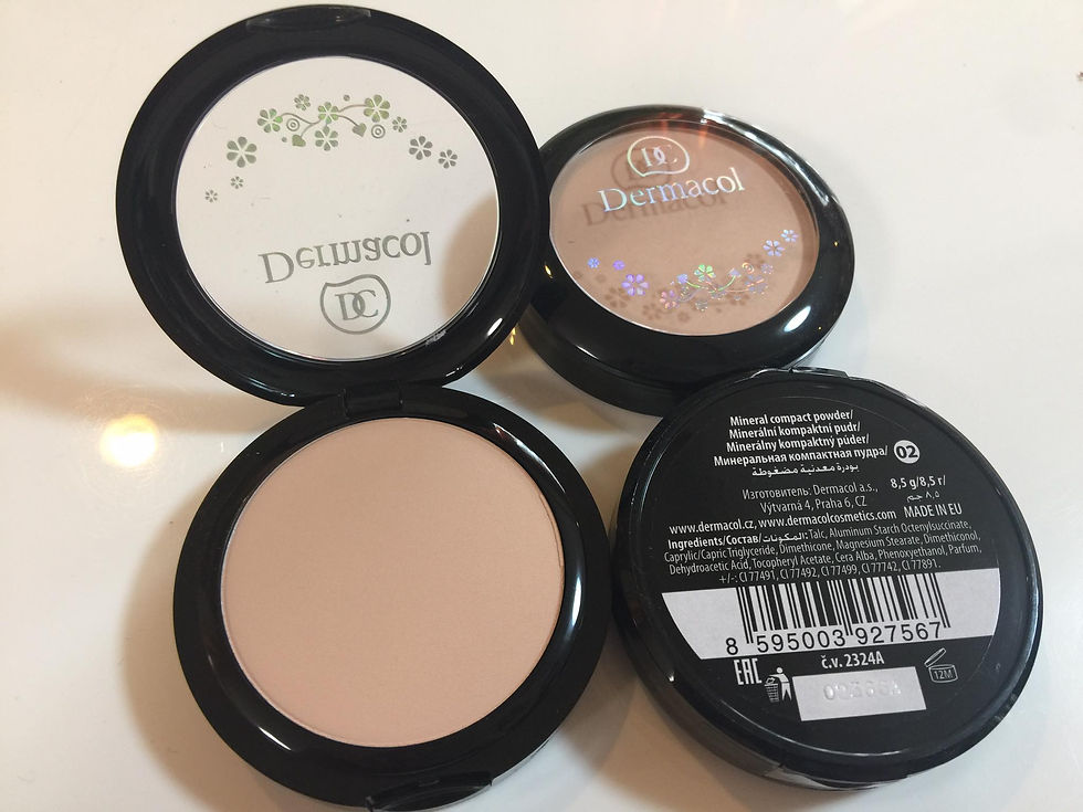Miniatura: Polvo Dermacol mineral compact powder tonos disponibles # 1y 2