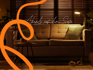 Abends auf dem Sofa