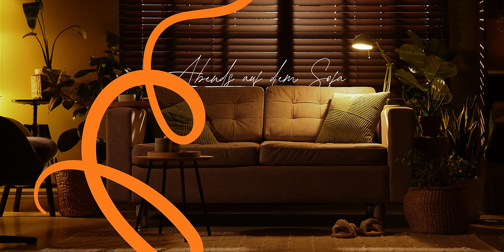 Abends auf dem Sofa