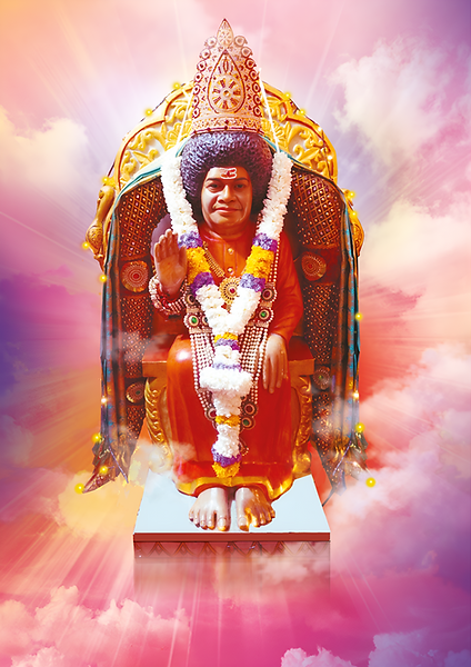 Sri Sathya Sai Baba's Divine Idol at Sathya SaiMalar