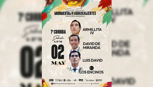 David de Miranda sustituye a Roca Rey en Aguascalientes