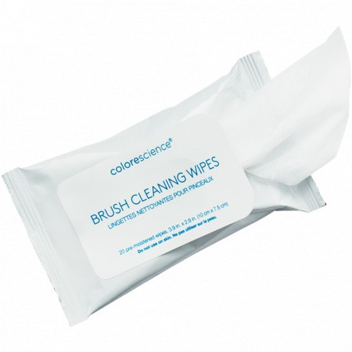 ColoreScience Brush Cleaner Wipes My Riverside Derm