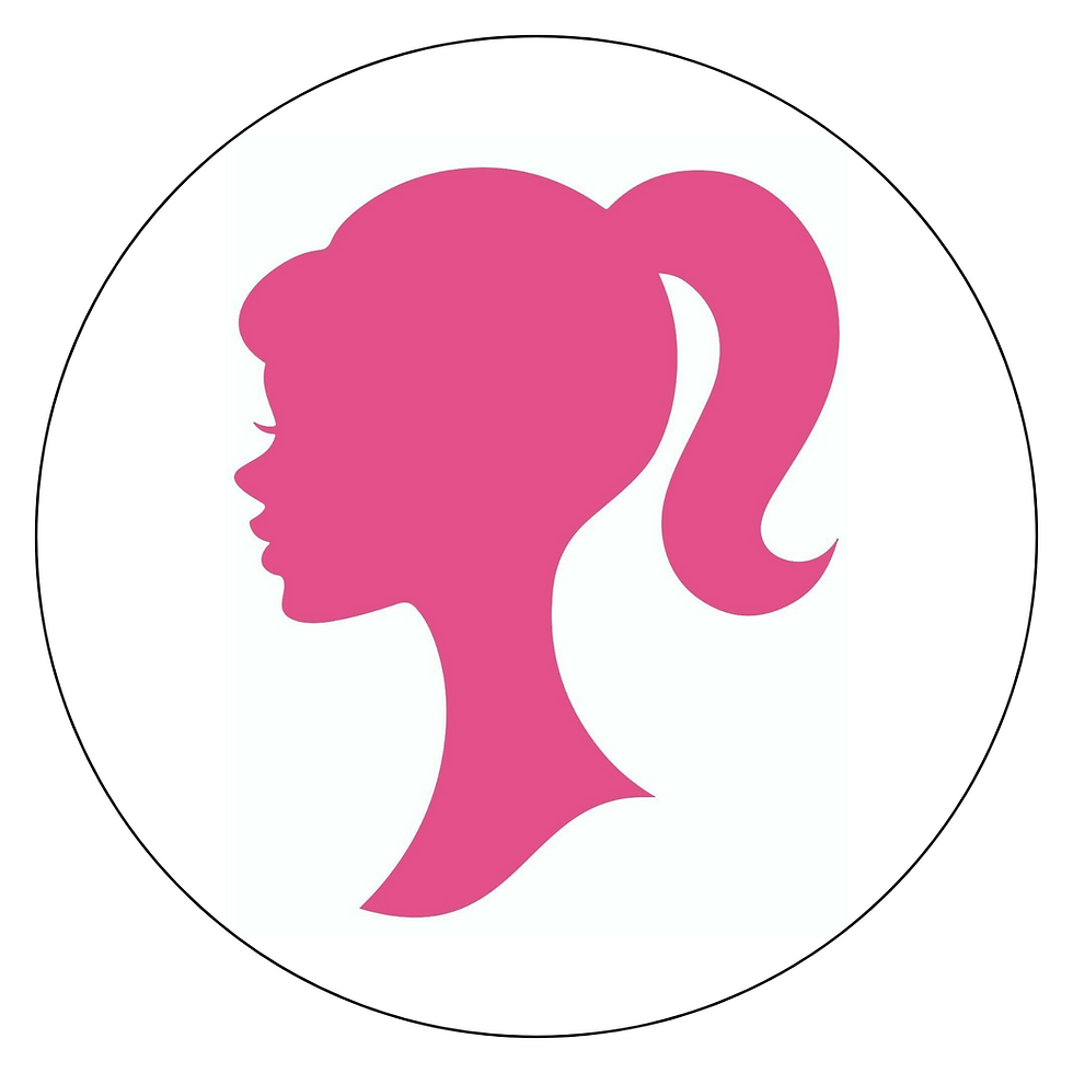 Sello Barbie Silueta