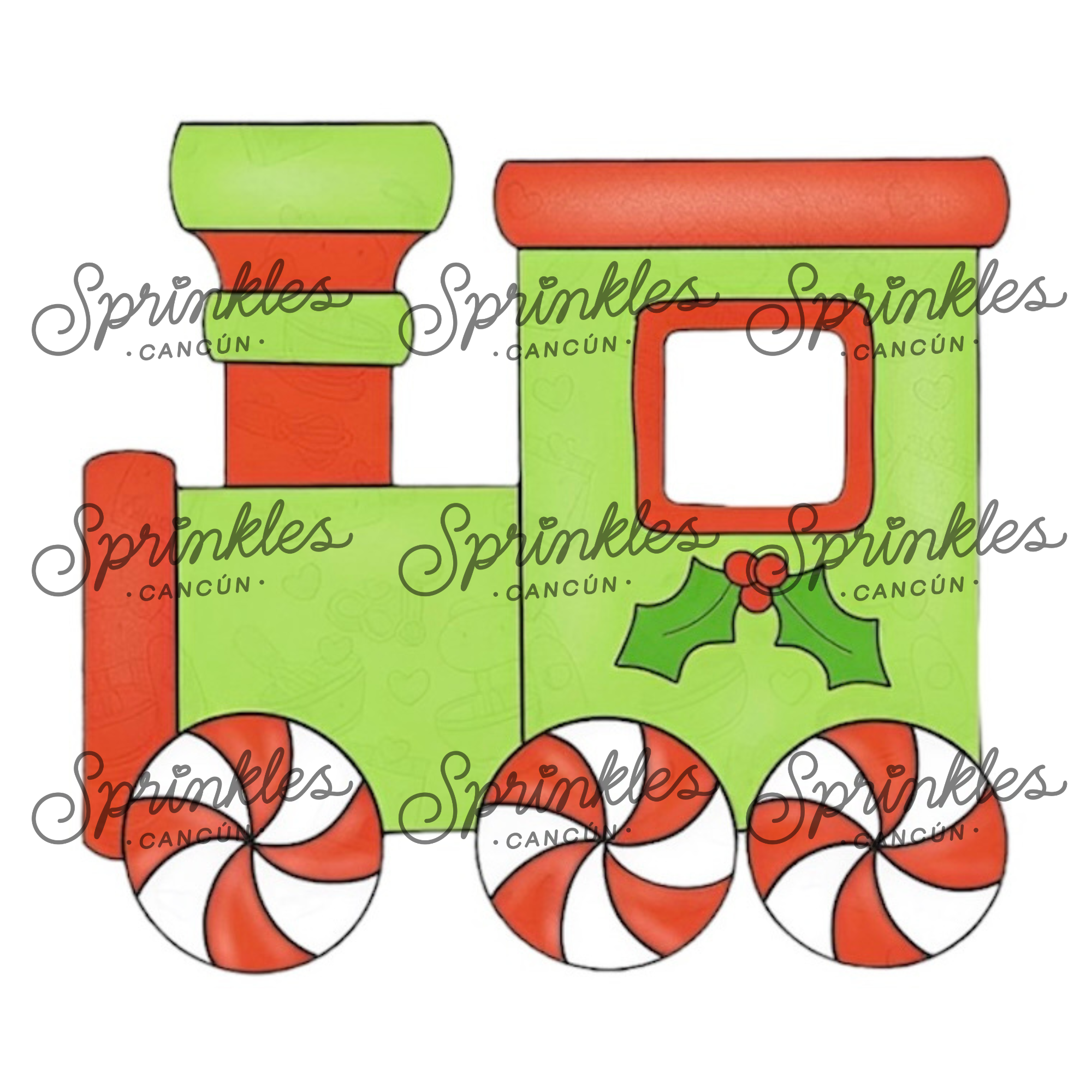 Cortador Tren Navideño