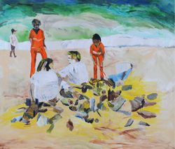 70 Maresia suja Acrílico sobre canvas 1,35mx1,51m .2012