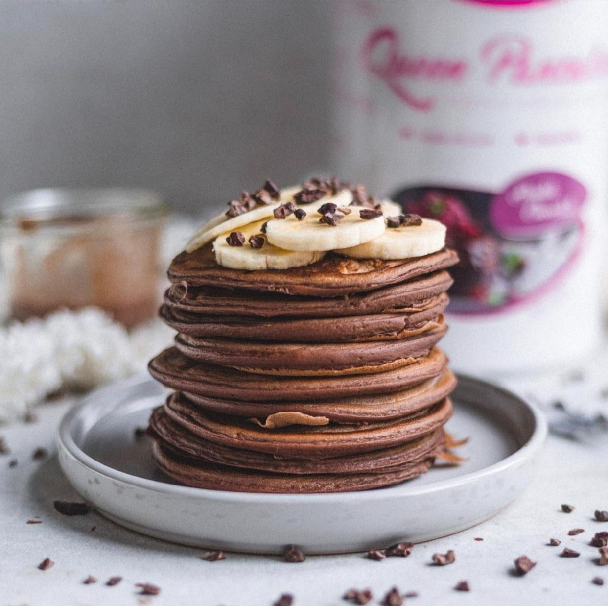 Chocolate Banana Pancake