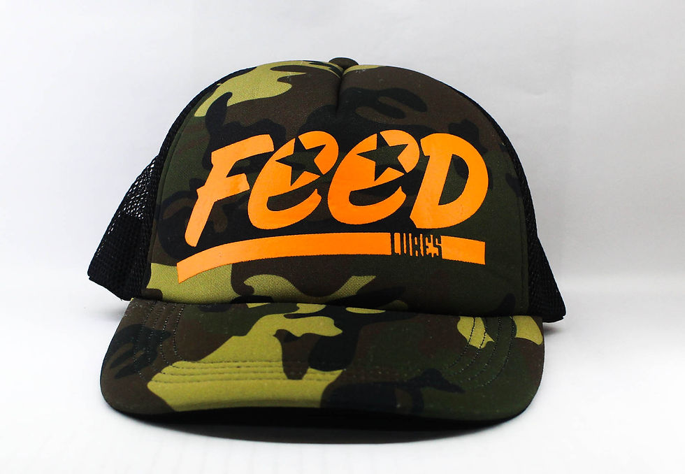 Thumbnail: Feed Cap Jungle Mesh Cap Free Size Duck Camo (0074)