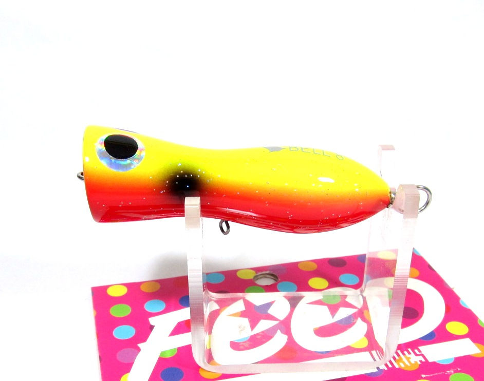 Feed Lures Bell 5 Hand Made Wood Popper Floating Lure 5 grams 17 (5017)