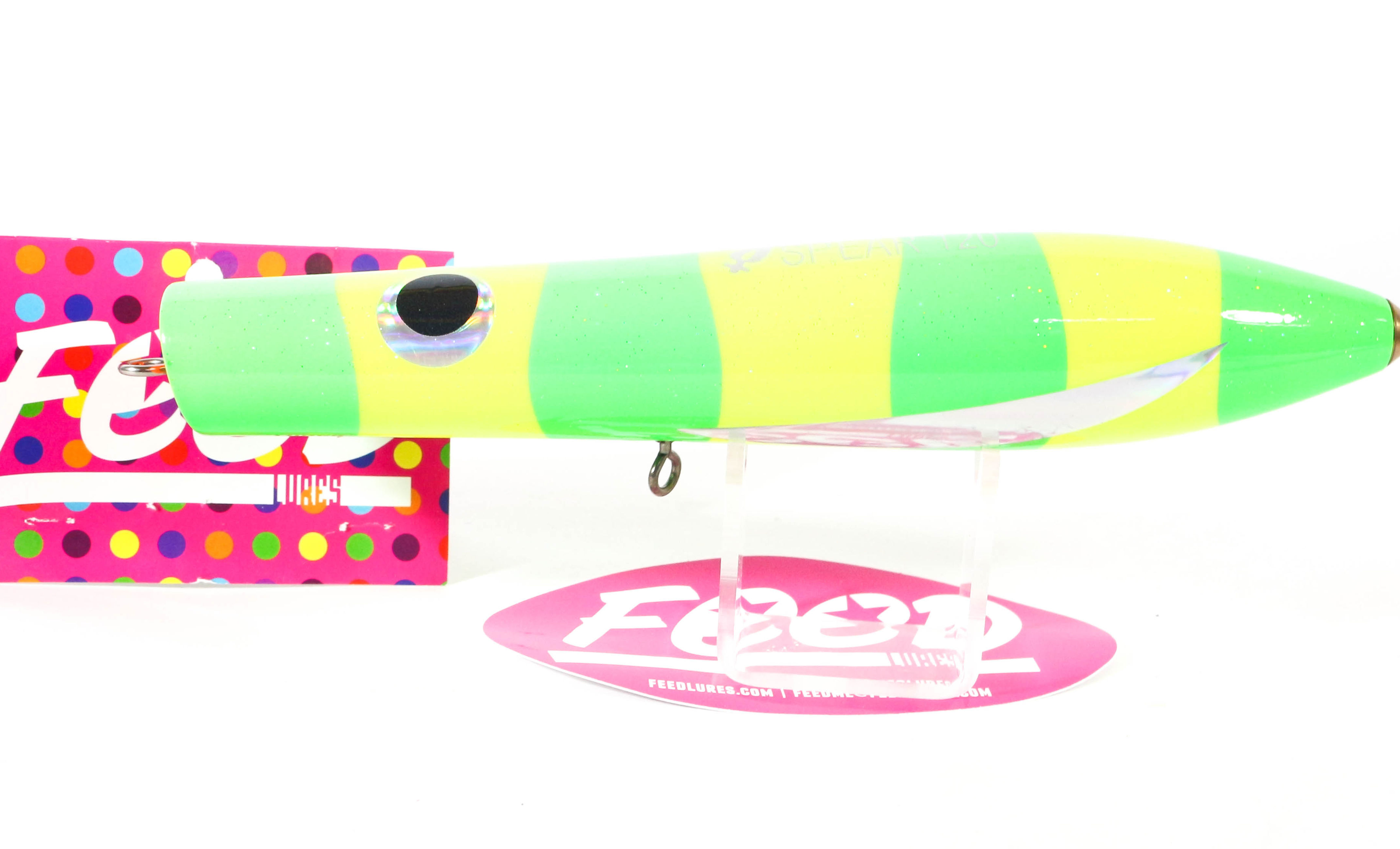 Sale Feed Lures Spear 120 Hand Made Floating Lure 120 grams 77 (3077)