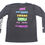Thumbnail: Feed Lures T-Shirt Dry Fit Long Sleeve Size 2XL Carbon Grey (8047)