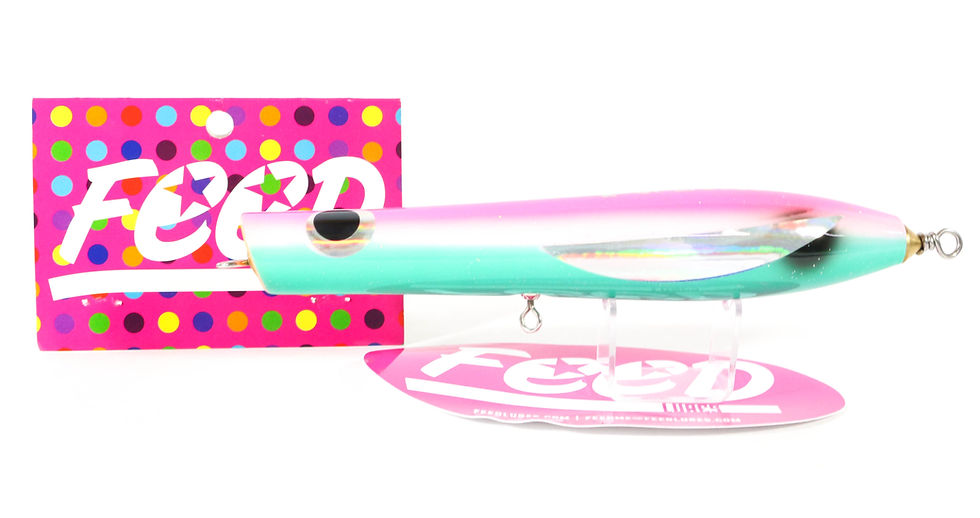 Feed Lures Spear 50 Hand Made Wood Pencil Floating Lure 50 gram 53 (2053)