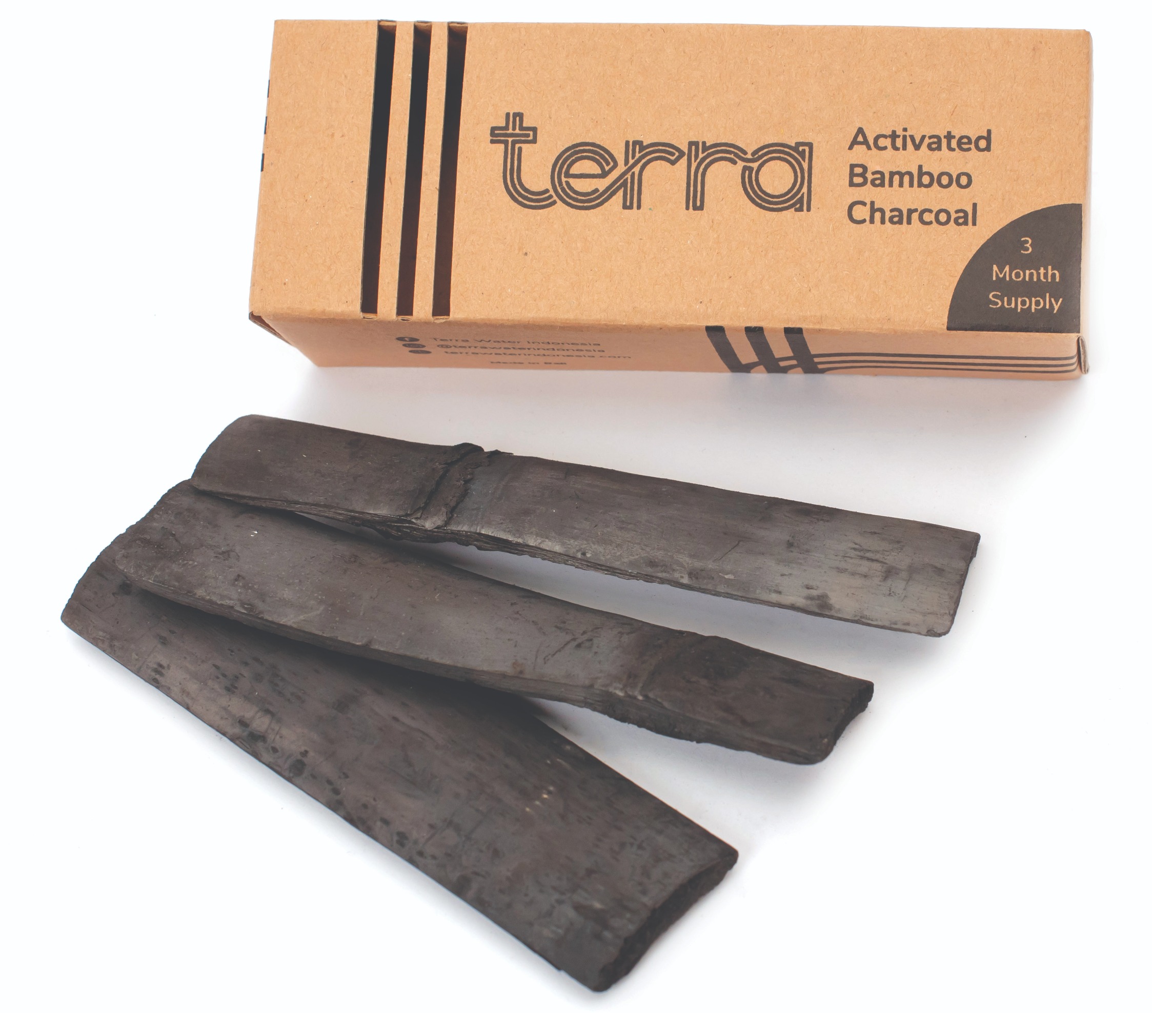 Arang Bambu dengan Karbon Aktif