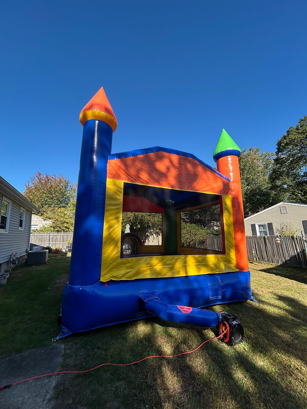 Thumbnail: 14x14 Rainbow Castle Bounce House