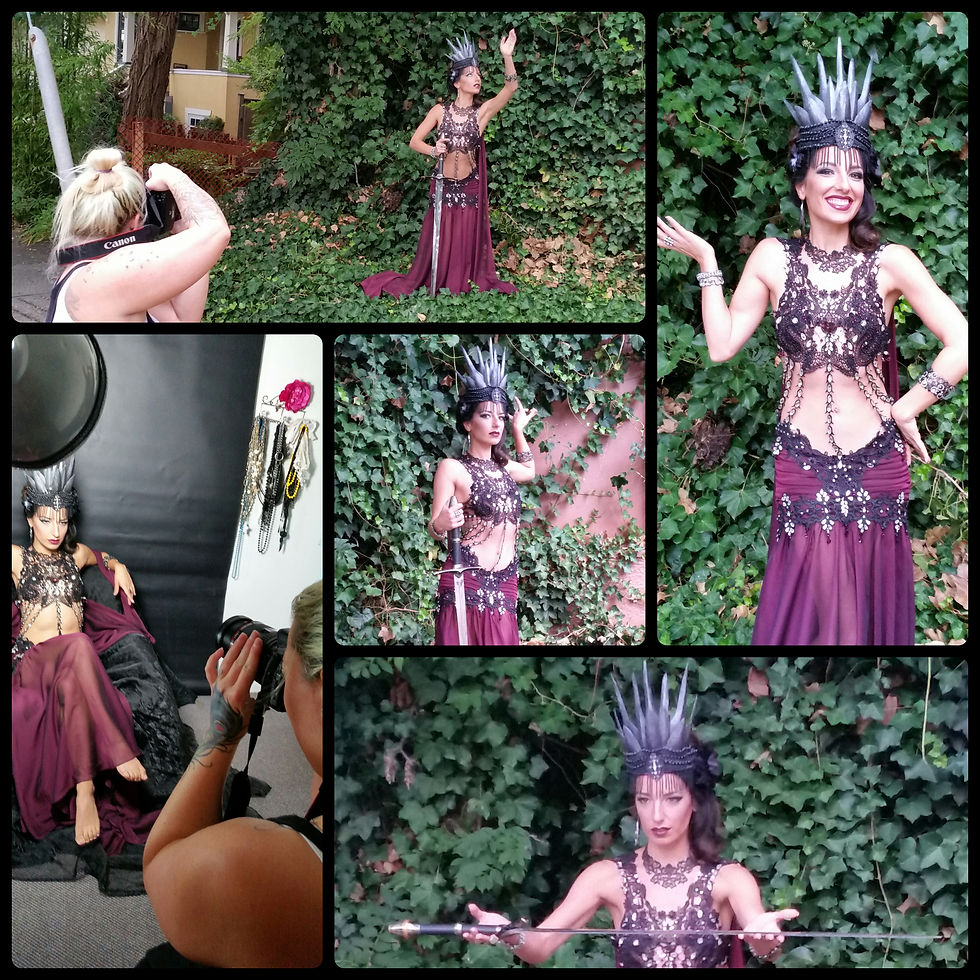 BTS with Vanessa