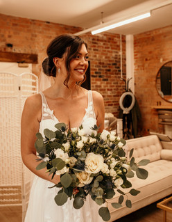 Bride ready to get married - Rachael Stephenson Photography