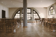 Light-filled ceremony room at The Pumping House in Ollerton