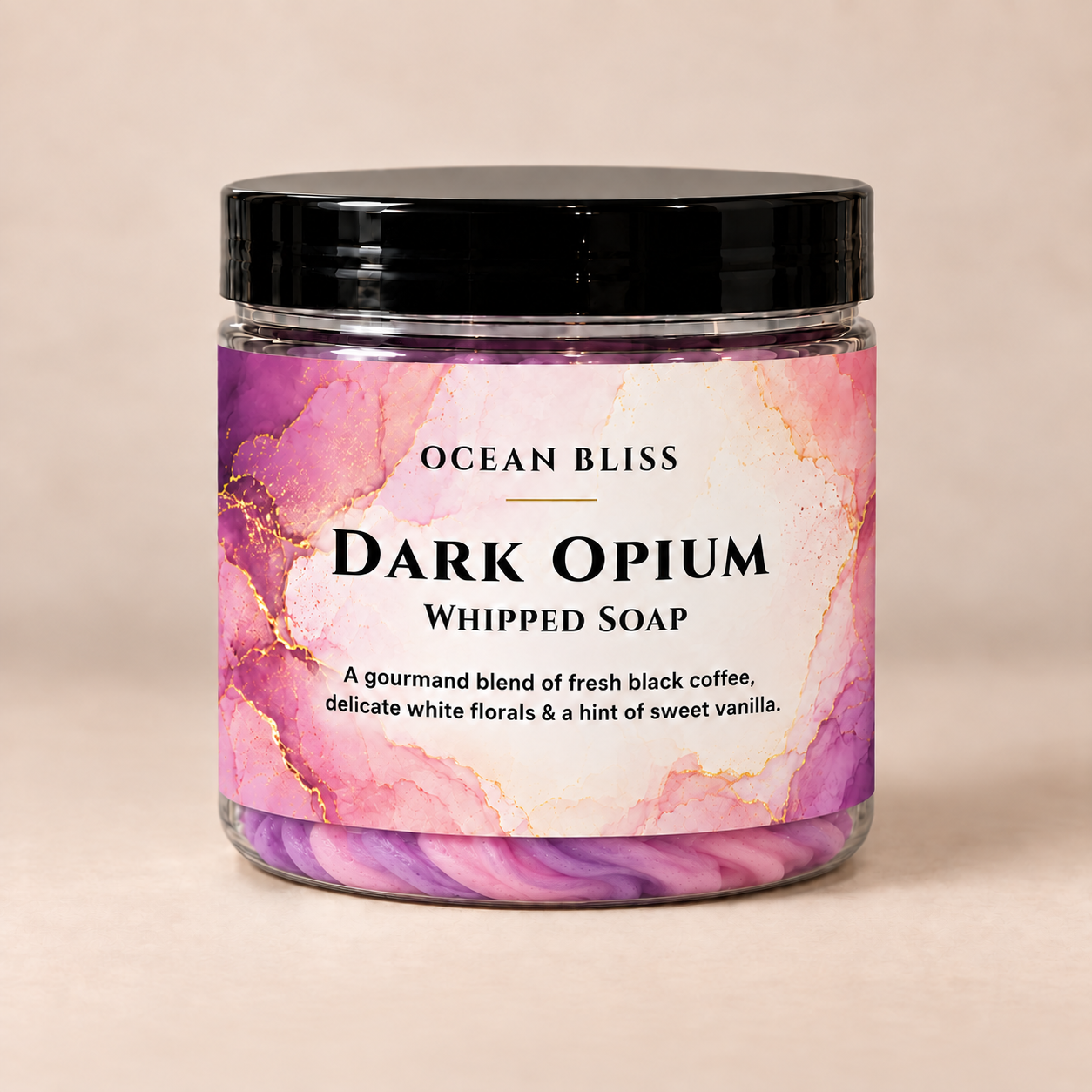 Dark Opium Scented Whipped Soap