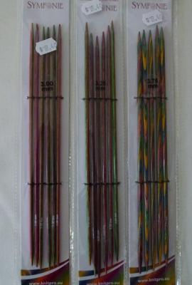 Knitting: Symfonie Rose 6 Pack  DPN Needles
