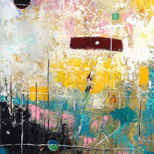 Imaginaire abstratif 24x36 acrylique