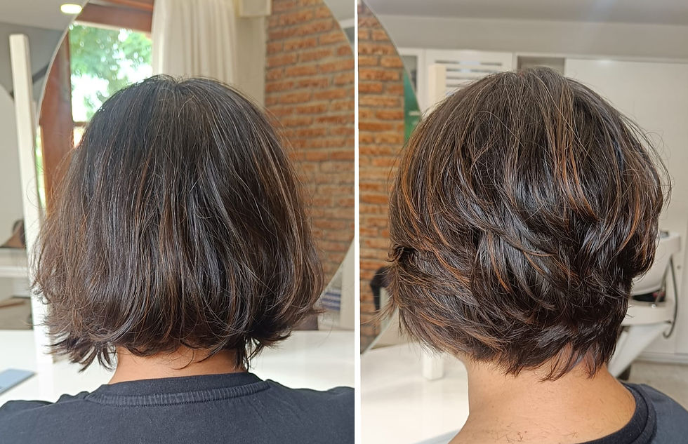 Short Vispy Layer cut