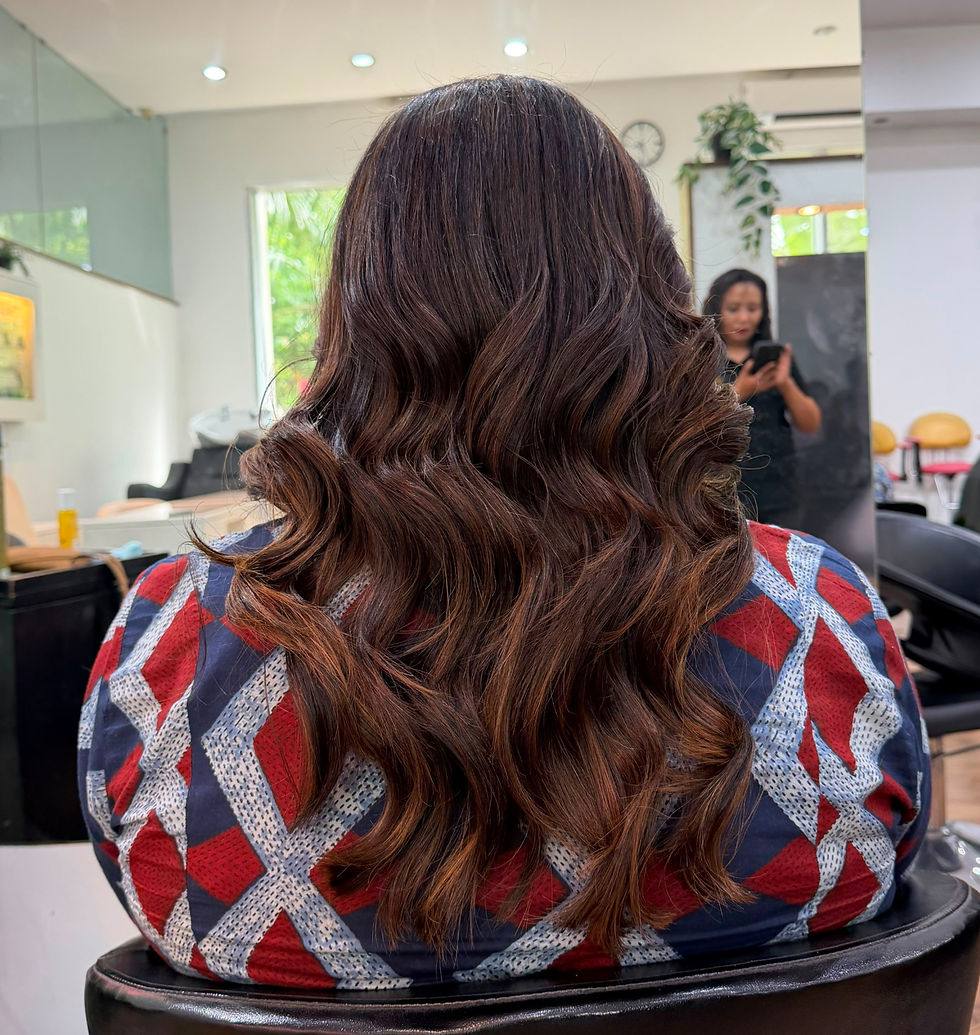 Balayage or hair highlights