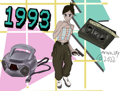90s Fashion and Props