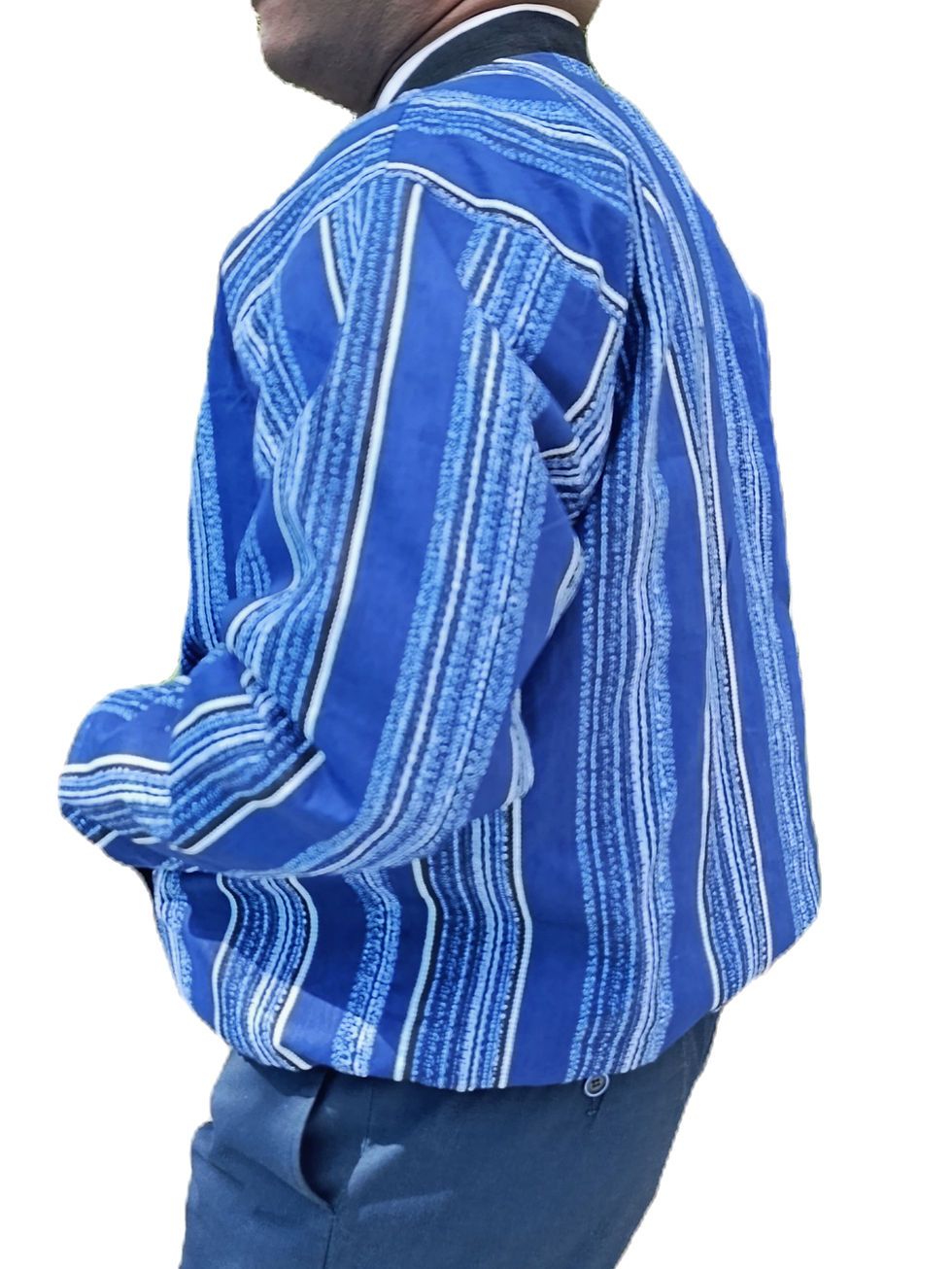 Thumbnail: The Indigo Cascade Bomber Jacket