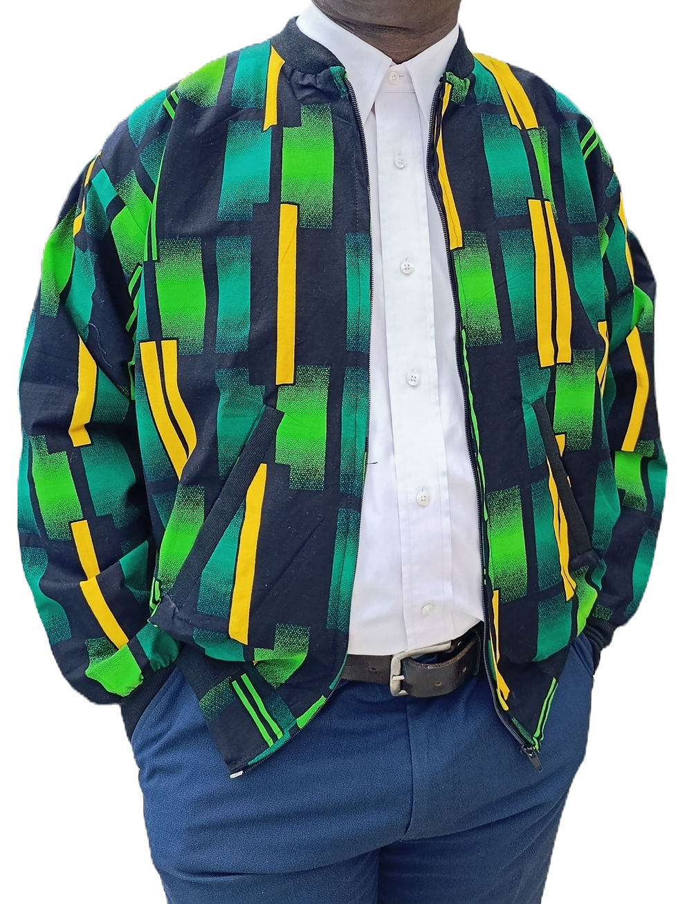 Thumbnail: The Emerald Horizon Bomber Jacket