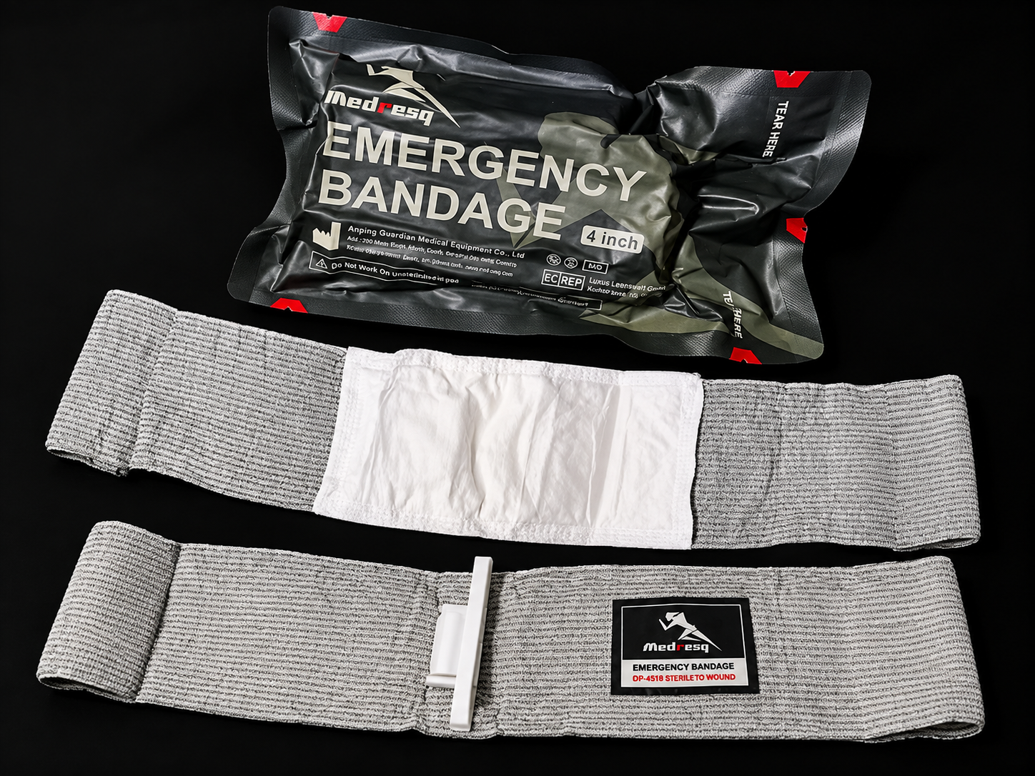 Vendaje de emergencia para traumatismos